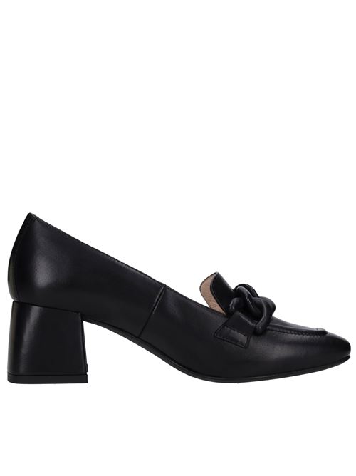 Mocassini in pelle NERO GIARDINI | I205651DE/100 NAPPA PANDORANERO
